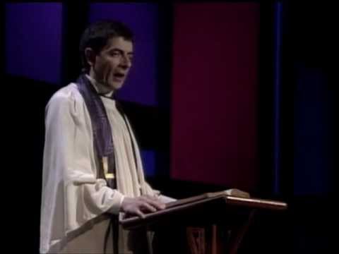 Rowan Atkinson Live Part 3/12 - "And Now From Nazareth the Amazing..."