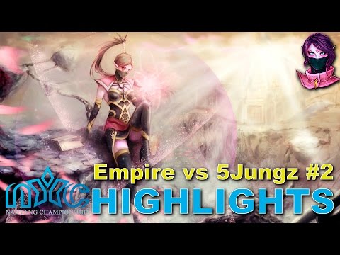 Highlights Team Empire vs 5Jungz #2 (bo3) | Nanyang Championship (Reborn Voice Bug 24.09.2015)
