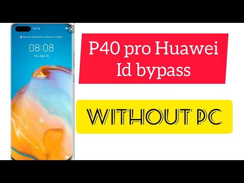 p40 pro Huawei id remove without pc|hard reset Huawei p40 pro|p40 pro unlock id