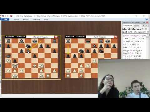 MČR juniorů a mládeže - živý komentář