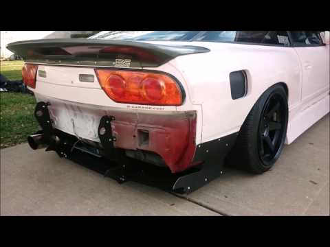Aluminum Rocket Bunny Rear Diffuser