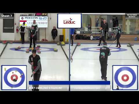 Warren Cross vs. Scott Smith - Draw 3 - Curling Alberta Mixed Provincial Championship