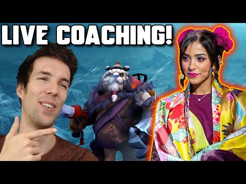 EPHEY coaches Grubby on TUSK! - Dota 2 - Grubby