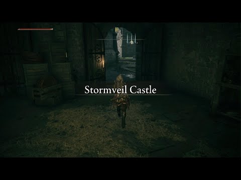 Opening StormVeil Castle Main Gate (Other way) with no NPC option