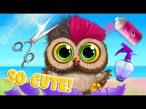 Play with a Tiny Owl 🦉 Baby Animal Hair Salon 3 | TutoTOONS