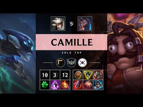 Camille Top vs Udyr - KR Challenger Patch 25.19