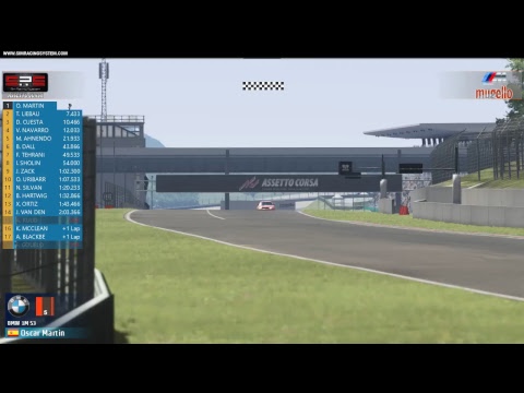 SRS Live Now! BMW1M @ Mugello 23:00GMT 2019-03-23