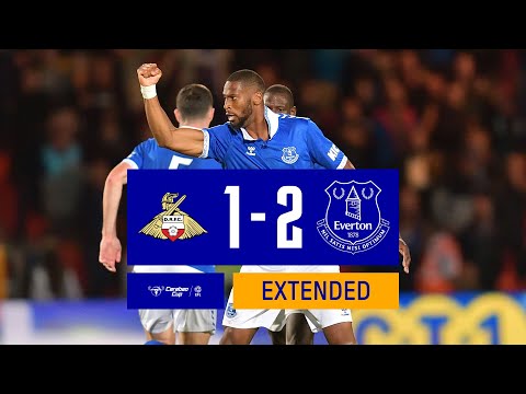 DONCASTER 1-2 EVERTON | Carabao Cup Highlights