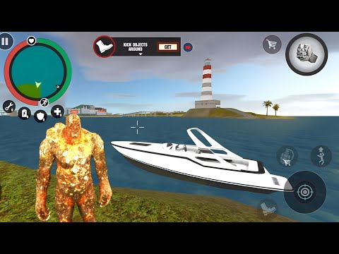 Süper Kahraman Lav Taşı Dev Adam - Lava Stone Giant Update by Naxeex #12 - Android Gameplay