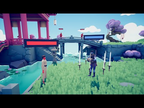 TAEKWONDO MASTER & 2x FIRE ARCHER vs UNIT - TABS - Totally Accurate Battle Simulator