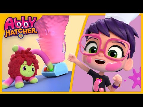 Abby Makes a Smoothie and Races Princess Flug | Abby Hatcher Compilation | Cartoons for Kids
