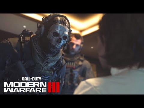 Milena asks Ghost why He is wearing a mask - Modern Warfare III Milena Romanova Interrogation Scene