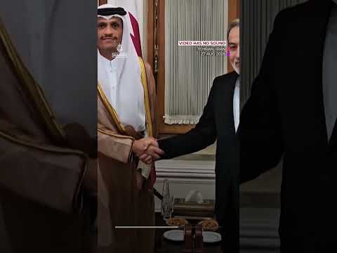 Qatar PM visits Tehran as Iran faces mounting US economic pressure | AJ #shorts