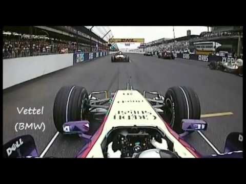 F1 2007 - R07 - Onboard Start and First Lap in Indianapolis [USA GP]