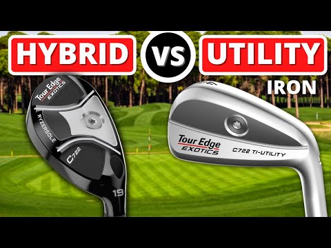 Players Hybrid VS Utility Iron - Same Loft Test