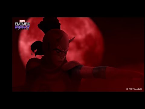Awakened Elektra with DD Uniform MARVEL FUTURE FIGHT