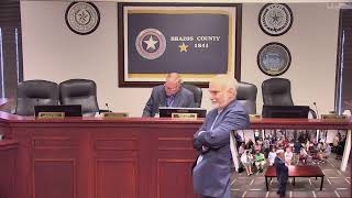 Brazos County Commissioners Court 9-19-2023 (Video 1 of 2)