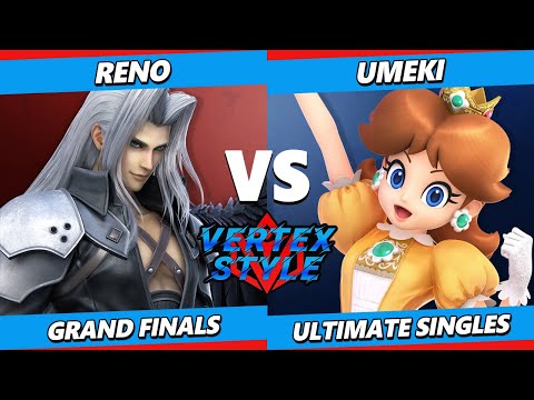 Vertex Style GRAND FINALS - Umeki (Daisy) Vs. Reno (Sephiroth, Byleth) Smash Ultimate - SSBU
