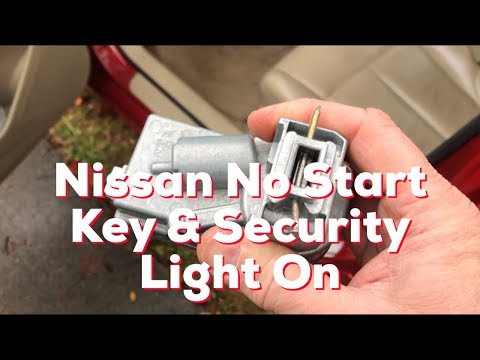 Nissan & Infiniti : Car won't start, key FOB indicator light on - REAL FIX