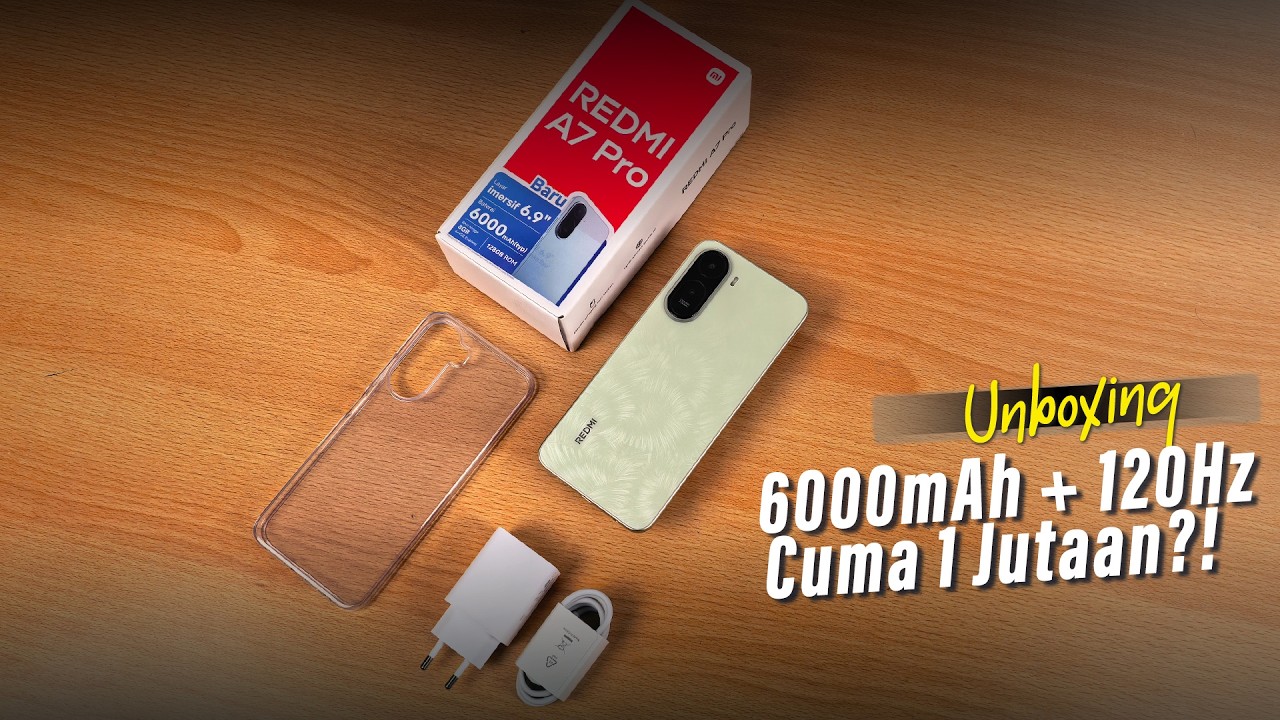 Cuma 1,6 jutaan! Unboxing Redmi A7 Pro!