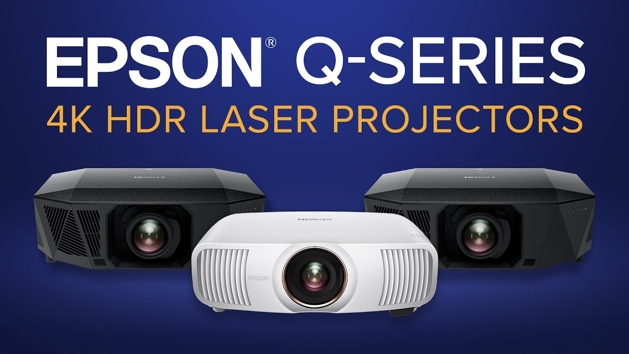 Epson Q-Series 4K HDR Laser Projectors Overview | Interchangeable Lenses & 10,000 Lumens!