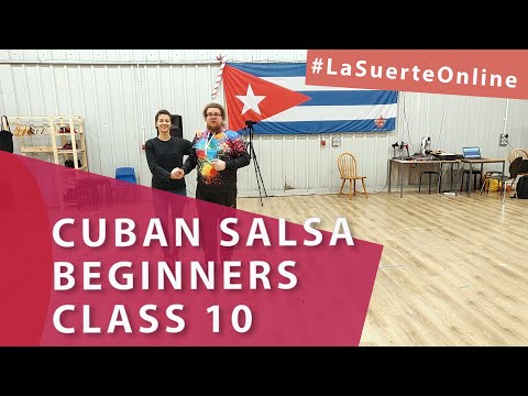 Cuban Salsa for Beginners - Class 10 (Enchufla, Alarde, Exhibela)