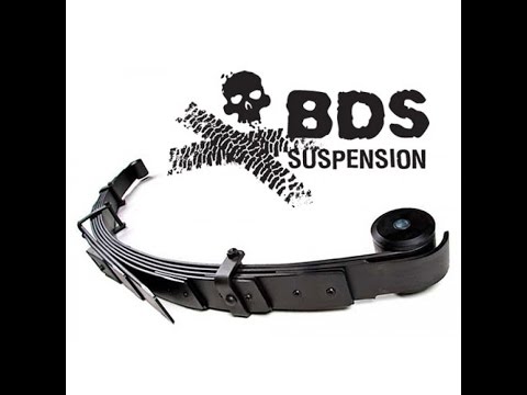 BDS Glide-Ride Leaf Spring Suspension 2007+ GMC 1500