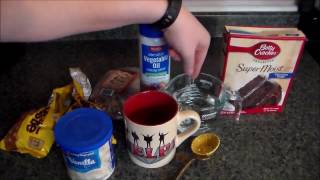 how do you turn vanilla cake mix into chocolate