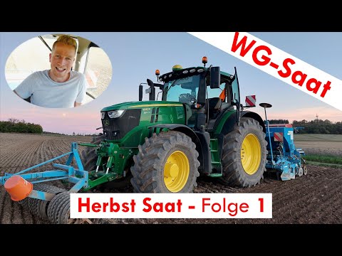 Wintergerste säen 2022 | wetterbedingt eine Herausforderung ?  | Farmvlog | Herbst Saat Teil 1 |