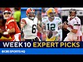 Picks for EVERY BIG Week 10 NFL Game | Picks to Win, Best Bets, & MORE | CBS Sports HQ