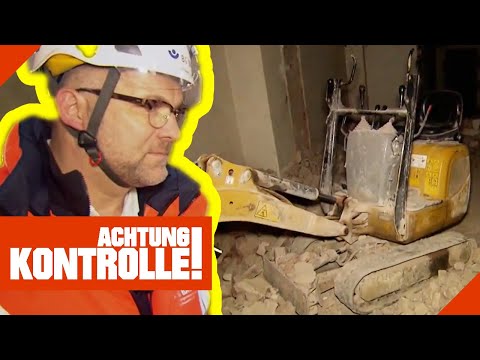 10.000 € Strafe? Baufirma missachtet BG Bau Kontrolle! | Achtung Kontrolle | Kabel Eins