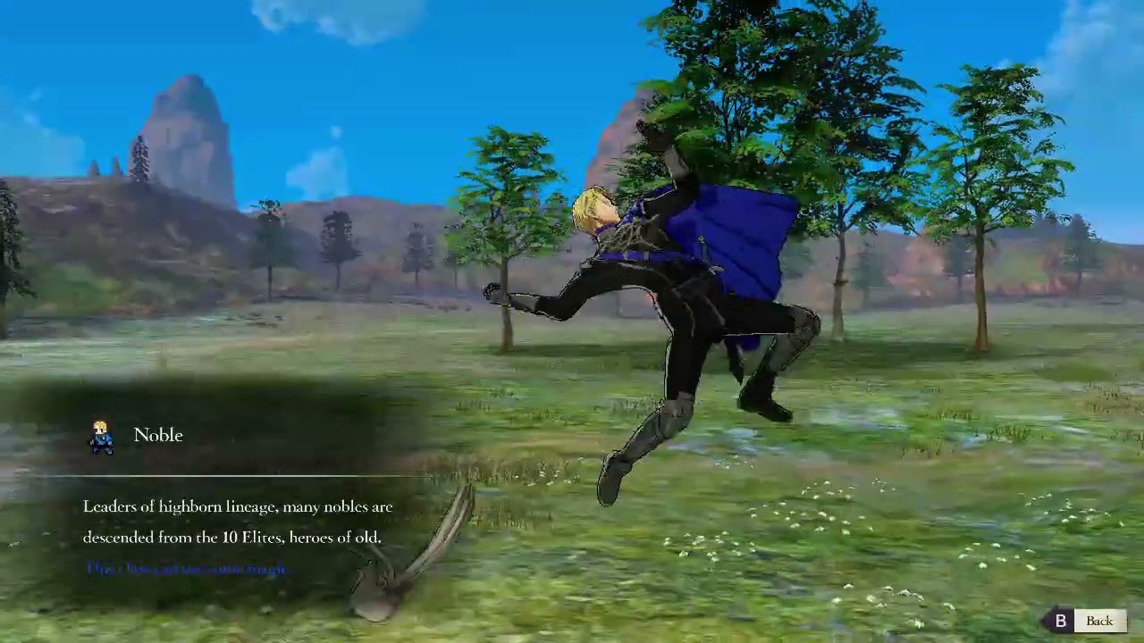 FE Three Houses: Dimitri wielding Edelgard's head as a weapon