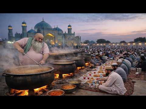 FREE IFTARI  IN MAZAR SHARIF Afghanistan - Ultimate Iftar Food Compilation 2026
