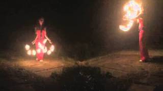 Debs Poi Fire Spinning - Opiuo