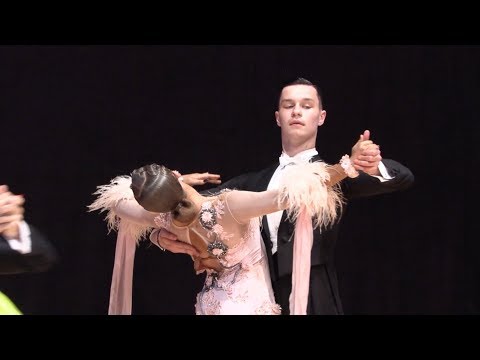 Matvey Sevridov - Dina Dementieva RUS, Slow Foxtrot | WDSF Open Ten Dance