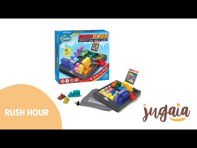Vídeo relacionado con Mystooy Rush Hour Juego de Mesa Niños 4 5 6 7 8 9 10 Años Regalo, Escapa del Atasco Puzzle Juegos de Tablero, Juego de Rompecabezas de Lógica, Juguetes Niños Juegos Viaje Familiares 120 Desafios