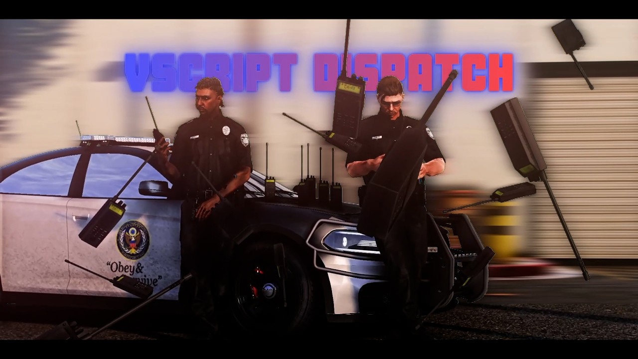 VScript Dispatch Interactif - Compatible ESX/QBCore/OX