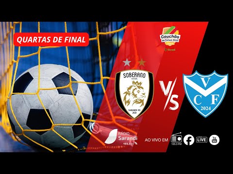 SOBERANO X VÉLEZ CAMAQUÃ - GAUCHÃO DE FUTSAL - SÉRIE B - QUARTAS DE FINAL (jogo de ida)