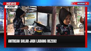 Rezeki Di Balik Antrean Solar Pekanbaru