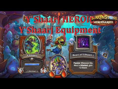 Y'Shaarj HEROIC : Y'Shaarj Equipment : Hearthstone Mercenaries