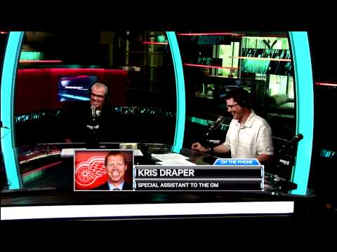 Kris Draper talks about getting Nick Lidstrom involved in the Red Wings Alumni Game