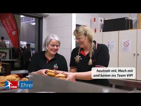 Ehrenamt beim HBW - Team Gastro VIP