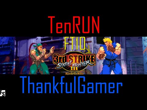 Street Fighter III: Third Strike - TenRUN [Ibuki] vs ThankfulGamer [Ken] (Fightcade FT10)