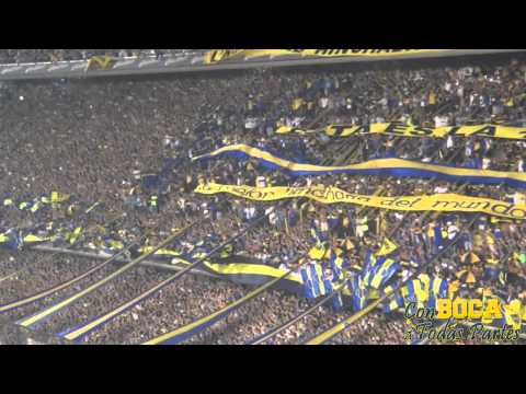 "Y las finales las miras por la tv" Barra: La 12 • Club: Boca Juniors