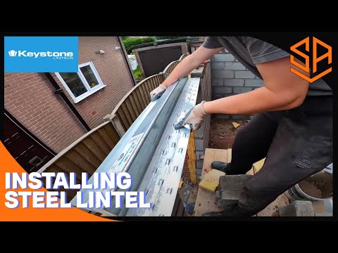 HOW TO INSTALL A LINTEL
