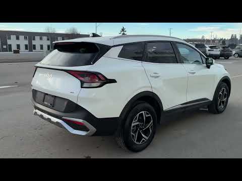 2023 Kia Sportage LX AWD in White for sale at Bannister Ford Edson in Edson, AB