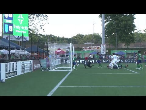 Adrian Rebollar with a Goal vs. Hartford Athletic