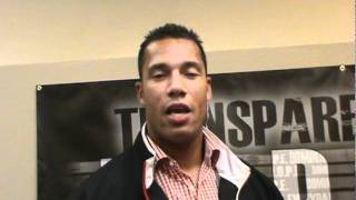 WORDsmith interviews former NFL player Tony Stewart