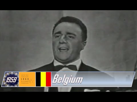 eurovision 1959 Belgium 🇧🇪 Bob Benny - Hou toch van mij