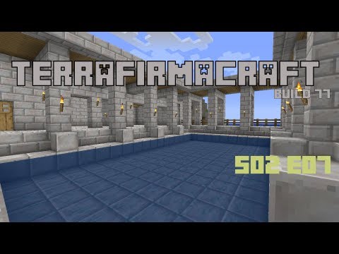 Mag0ca Terrafirmacraft B77 Server S02E07 - Roman bath